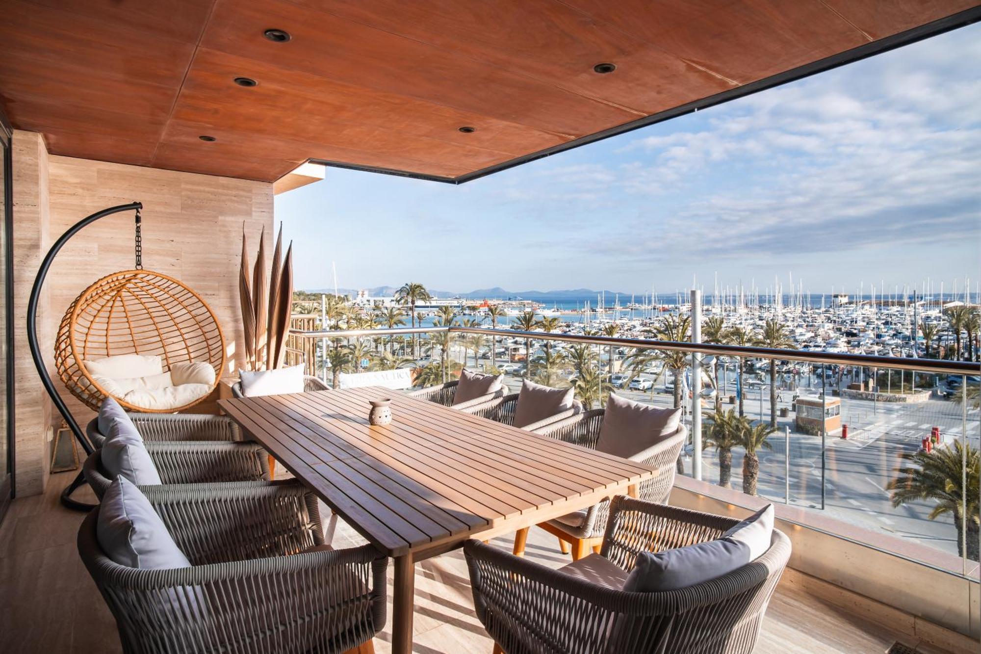 Luxury sea view Apartment in Puerto de Alcudia Esterno foto